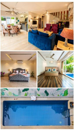 Infinity Villa, 5BHK-Private Pool-Caretaker, Baga